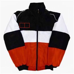 F1 Racing Car Fans Clothing European And American Style Jacket Cotton Autumn Winter Fl Embroidered Motorcycle Riding Drop Delivery Dhxjk