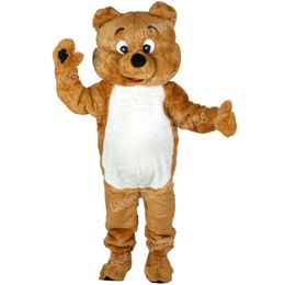 Halloween Cute Bear Mascot Costumes High Quality Cartoon Theme Character Carnival Unisex Adults Size Outfit Christmas Party Outfit Suit For Men Women