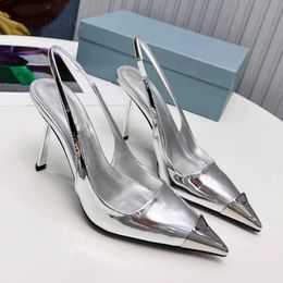 heels Pumps for Women Designer Dress Shoes slingback heels kitten high Heels steel pointy toe pump sandals famous designer women black white pink silver pumps