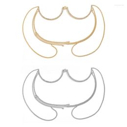 Belts Chest Bracket Bras Chain Upscale Delicate Woman Underwear Jewelry U-shape Body Trendy Beauty Coin Sexy Model