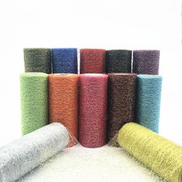 Party Decoration (9.2m/roll)15cm Sheer Gauze Tulle Roll Organza Spool Tutu Wedding Birthday Kids Favours Baby Shower