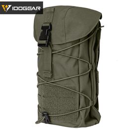 Backpacking Packs IDOGEAR Tactical GP Pouch General Purpose Utility Pouch MOLLE Sundries Recycling Bag Airsoft Gear 3574 230410