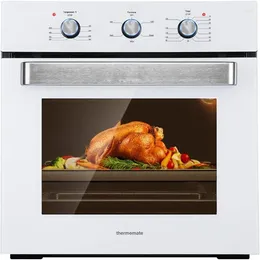 Electric Ovens 24" Single Wall Oven Thermomate 2.3 Cu.ft. With 5 Cooking Functions