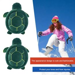 Elbow Knee Pads Ski Protective Gear Turtle Cute Cartoon Snowboard Hip Protection Cushion Soft Pad For Skiing Skating 231109