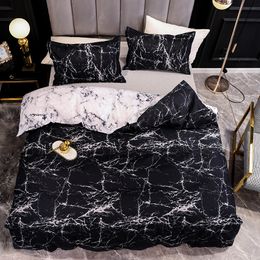 Bedding sets Nordic bedding set suitable for double bed luxury duvet and pillowcase 3Pcs large home textiles 230410