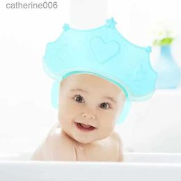 Shower Caps 11.3in Children Shampoo Cap Kids Shampoo Cap Ear Protective Cap Soft Shower Cap Bath Hat Making The Bath More CarefreeL231110