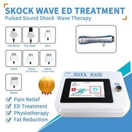 Goodsellers 2022 Eswt Extracorporeal Shock Wave Therapy Shockwave Machine Ed Treatment Pain Relief Body Massage Home