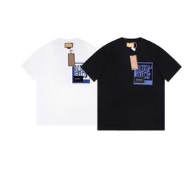 Womens Designer t shirt tracksuit Correct Version Family Co branded English Letter Spring/Summer Sleeve T-Shirt Unisex