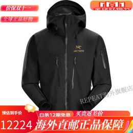Online Men's Clothing Designer Coats Jacket Arcterys Jacket Brand Alex Japanese ARC'TERYXBETA JACKET Men's Hard Shell Charge Coat 290 Black W WN-ONAL
