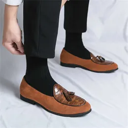 Dress Shoes Banquet Anti Slip Elegant Sneakers For Man Heels Men's Brown Boot White Sport Festival Pretty Health Cute