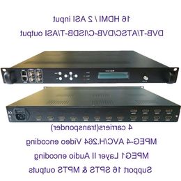 Freeshipping 4 transponders 1080P multi HD-MI to DVB-C/DVB-T/ATSC/ISDB-T encoder Digital TV Headend RF Modulator VEK-4782I-12/16 Svgli