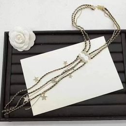 Luxury Style Gifts Necklace Designer Brand Pendant Necklaces Fashion Christmas Jewellery Youth Love Gift Necklace Boutique Womns Long Chain Wholesale