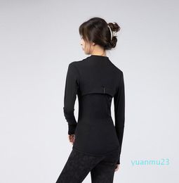 Women Sportswear Zipper Quick Dry Sport Jacket Outwear Yoga Gym Professional polyester Snow running clothing 661