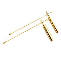 Jewellery Pouches Dowing Rod Pure Copper Xunlong Ruler Feng Shui Probe High Precision Professional Acupoint Opening Decoration