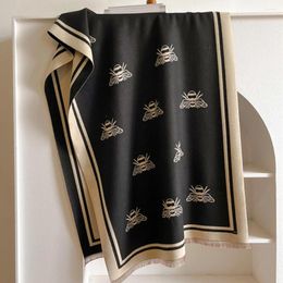 Scarves 2023 Women Scarf Luxury Cashmere Shawl Wraps Winter Pashmina Blanket Long Neckerchief Brand Female Foulard Bufandas