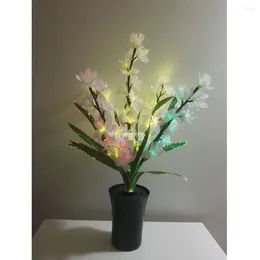 Decorative Flowers Artificial Freesia Plants Tree Branch Silk For Home Party Wedding Decoration Fake