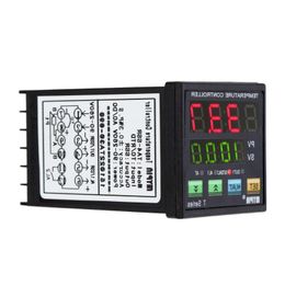 Freeshipping Digital LED PID thermostat Temperature Controller Thermometer SSR 2 Alarm Relay Output TC/RTD diagnostic-tool thermostaat Bmxel