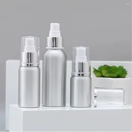 Liquid Soap Dispenser 30ml 50ml 100ml 250ml Hand Dispensers Aluminium Bottles Container Refillable Shampoo Shower Gel