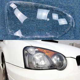 Car Headlight Cover Lens Glass Shell Front Headlamp Transparent Lampshade Auto Light Lamp Case For Subaru Impreza 2003 2004 2005