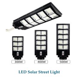 Floodlights Solar Street Lights Outdoor, Dusk to Dawn Solar Parking Lot Lights Waterproof, 6500K Solar Security with Motion Sensor, Light Control for Yard, Street