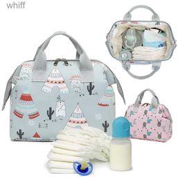Diaper Bags New Baby Nappy Bag Diaper Maternity Travel Bag Handbag Newborn Babies Stuff Diaper Changing Women Bag The Missing Bag L231110
