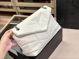 2023 Fashion Women's Crossbody Designer Bag Handbag Cloud Single Shoulder Bag Crossbody Bag Gift Box Black and White A01