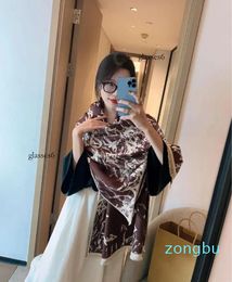 Cashmere Scarf Winter Style Thickened Shawl Western Fashion Burst Neck Everything Casual Full Letter L Printed Designers Wool