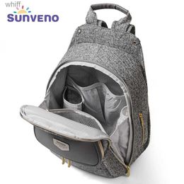 Diaper Bags New Sunveno Diaper Bag Fashion Baby Bag Backpack Baby Stuff Organizer Mum Mom Mummy Maternity Nappy Changing Wet Bag Baby CareL231110