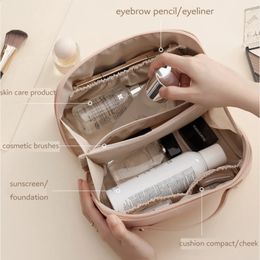 Cosmetic Bags Cases Fashion Ins Large-capacity Portable Women Cosmetic Bag Toiletries Organizer Female Storage Makeup Cases 231109