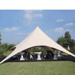 Custom Large Double Top Pop Up Spider Event Tent Camping Beach Star Spider Tent For Outdoor Display Events