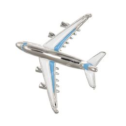 In Bulk Creative Airplane Brooch For Men Women Oil-dripping Aircraft Brooch Cute Plane Jewelry Pins Clothing