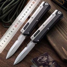 UT-Combat 184-10s Glykon AUTO Knives M390 Blade T6-Aviation Aluminium Handle Tactical Hunt Camp Self-defense Rescue Pocket Knife EDC Tools