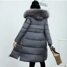 Women's Trench Coats Plus Size Women Fashion Winter Coat Long Slim Thicken Warm Down Cotton Padded Jackets Outwear Parkas 3XL