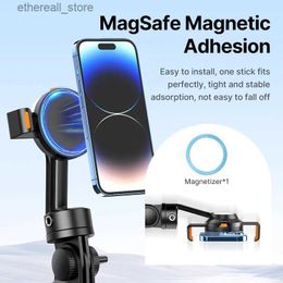 Selfie Monopods Ulanzi SK-05 Magnetic Phone Tripod 1.6m Selfie Stick with Wireless Bluetooth Remote 360 Rotation Phone Holder For Phone Camera Q231109
