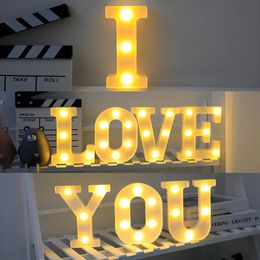 Christmas Decorations Alphabet Letter LED Lights Luminous Number Lamp Decor Battery Night Light for Home Wedding Birthday Christmas Party Decoration 231110