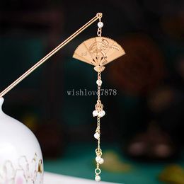 Women Hairpins Bride Chinese Style Hair Sticks Vintage Metal Chopstick Hair Clip Pin Headwear Wedding Hair Jewellery Accessories