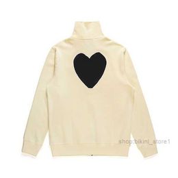 CDG Hoodies Sweatshirts Play Embroidered Men's Hoodie Designer Eye Popular Commes Des Fashion Brand Star Same Cotton Large Red Heart Sweater Long Coupl Bowling JBXF