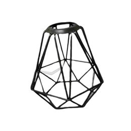 Lamp Covers Shades Metal Pendant Light Shades Chandelier Light Cover Protective Bulb Cage Guard for Home Bathroom Bedside Lamp Hallway Decoration W0410