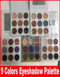 Fall Collection eyeshadow eye shadow Pressed Powder Eye shadow Palette Bronze Burgundy holiday purple blue honey eye Makeup 9 Colo2242784