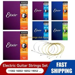 Other Sporting Goods Electric Guitar Strings Acoustic Coating Rope 80 20 Phosphor Bronze Nickel 12052 16002 16027 16052 16102 231109