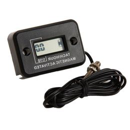 Freeshipping Digital Diesel engine hour meter tachometer for water pump mining machinery drill mixer generator Excavator roller mast cr Ewnd