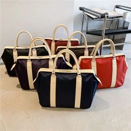Duffel Bags Fashionable Oxford Cloth Travel Tote Bag Fashion With Large Capacity For Short Trips Workout Fitness Q354