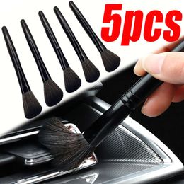 New 1-5PCS Car Interior Detail Brush Dashboar Air Outlet Duster Soft Bristles Brushes Portable Small Ultra-Soft Brushes Accessories