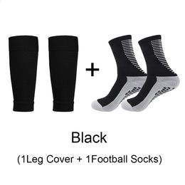 Sports Socks 1 Set of High Elasticity Shin Guards Football Leg Cover Non-slip Soccer Tennis Basketball Sport Socks Grip Cycling Riding Socks 231109