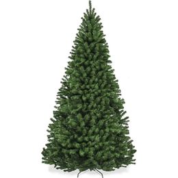 Christmas Decorations 75ft Premium Spruce Artificial Tree Hinged Holiday W 1405 Tips Cristmas Decoration 2024 Metal Stand Green Pines 231110