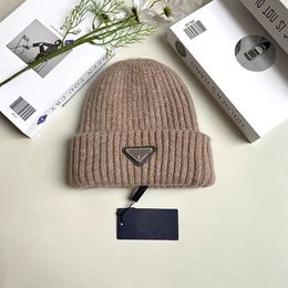designer beanie Luxury cashmere knitted hat designer Beanie cap men's winter casual wool warm hat D88