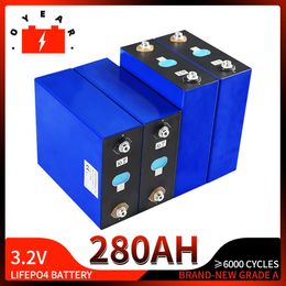 Lifepo4 Battery 280Ah Grade A Lithium Iron Phosphate Cell Pack Rechargeable Deep Cycle Marine Batteri For Golf Cart Rv EV Vans