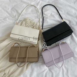 Shoulder Bags New Underarm Bag Pure Simple PU Wallet for Makeup Products Mobilecatlin_fashion_bags