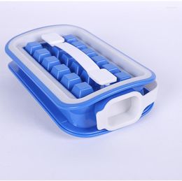 Baking Moulds Ice Mould Cube Ball Storage Container Box With Tray Making Mould Makers Set Bar Kitchen Accessories