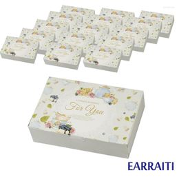 Gift Wrap 20/50pcs Candy Box Wedding Flower Paper Boxes Party Favours Packaging Birthday Cupcake Thank You Bag Decor